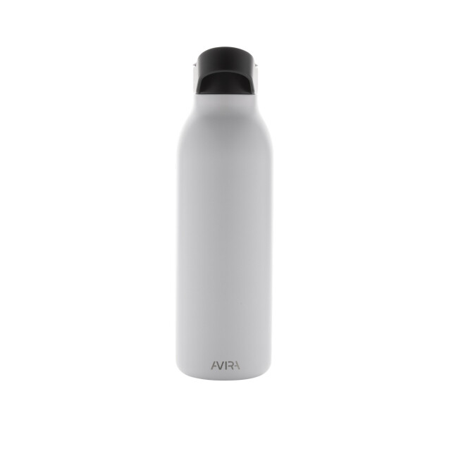 Avira Ara flip top gerecycled roestvrijstalen waterfles van 500 ml UTXD456_white large