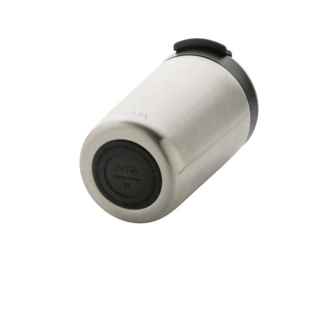 Avira Alya gerecycleerde roestvrijstalen tumbler van 300 ml UTXD666_silver large