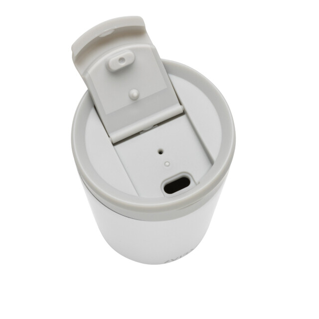 Avira Alya gerecycleerde roestvrijstalen tumbler van 300 ml UTXD666_white large