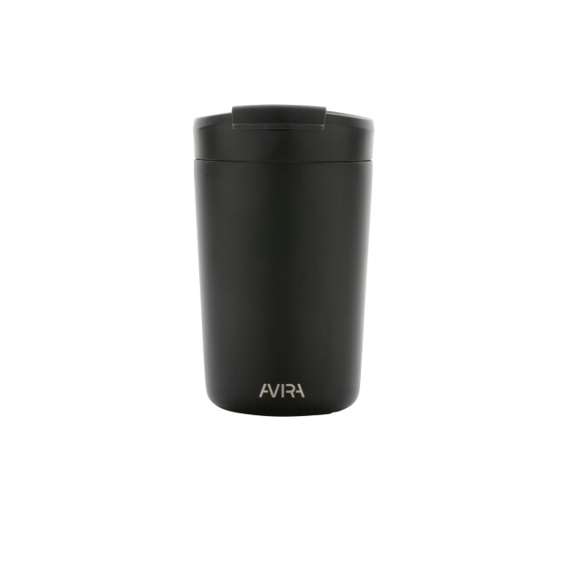 Avira Alya gerecycleerde roestvrijstalen tumbler van 300 ml UTXD666_black large