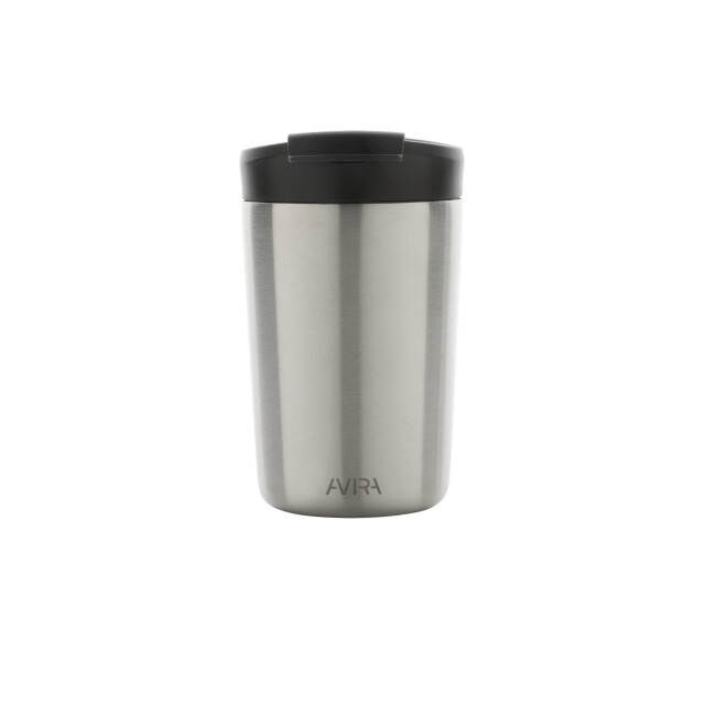 Avira Alya gerecycleerde roestvrijstalen tumbler van 300 ml UTXD666_silver large
