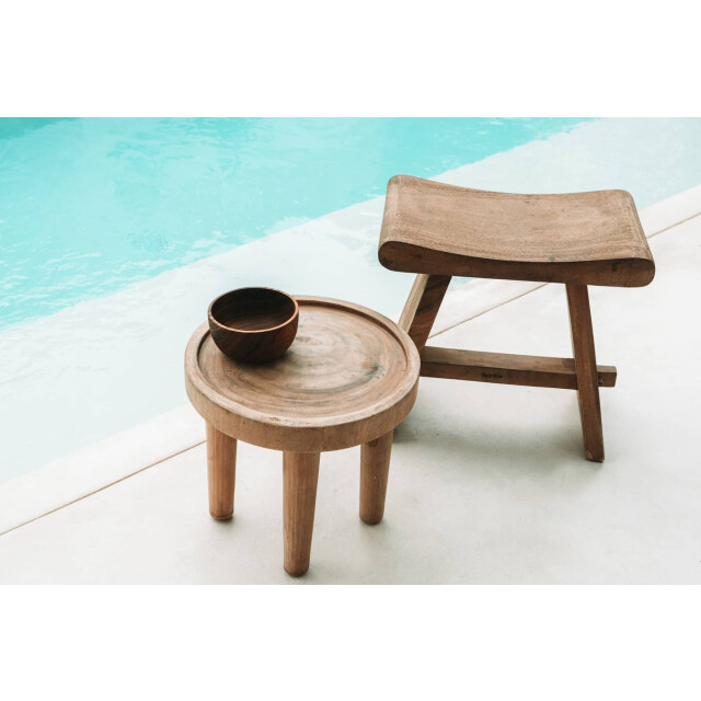 Bazar Bizar Suar bijzettafel naturel JAAM009N-40 large