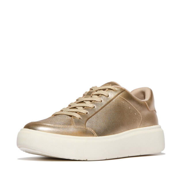 FitFlop Rtg metallic-leather sneakers E5T large