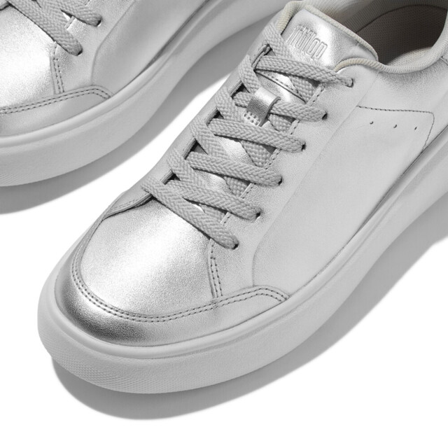 FitFlop Rtg metallic-leather sneakers E5T large