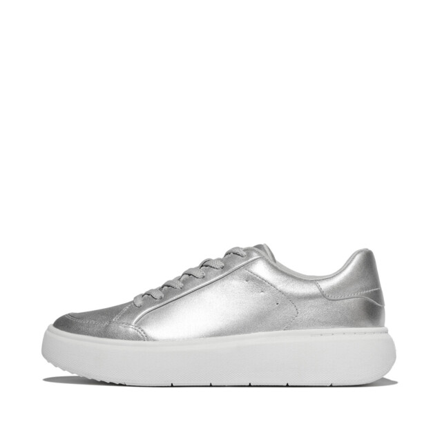 FitFlop Rtg metallic-leather sneakers E5T large