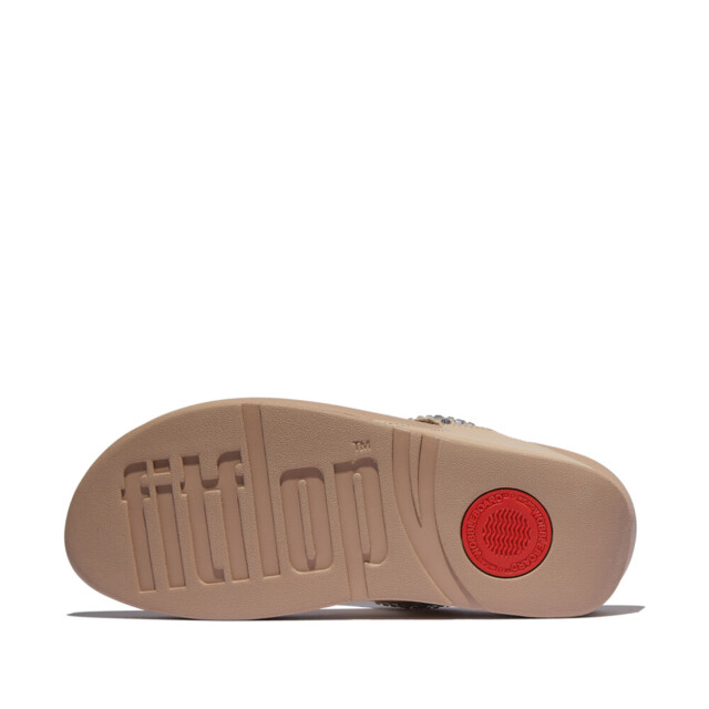 FitFlop Lulu maxi-crystal toe-post sandals E5U large