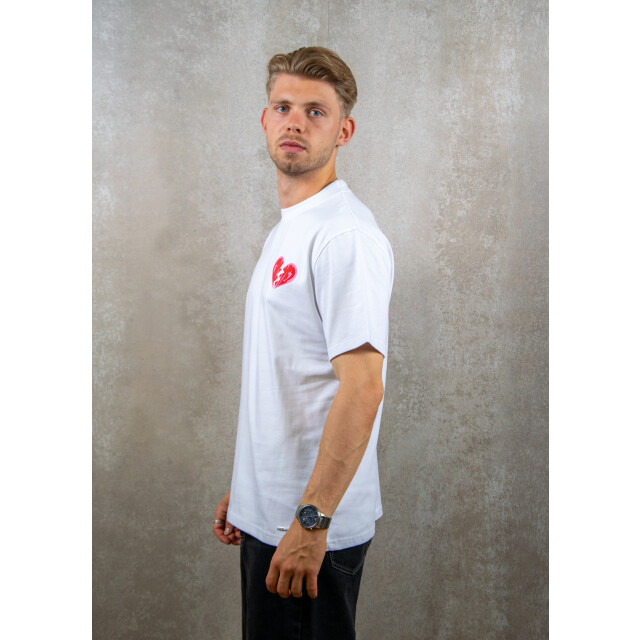 croyez homme Broken puffed heart t-shirt 100.00.1135 large