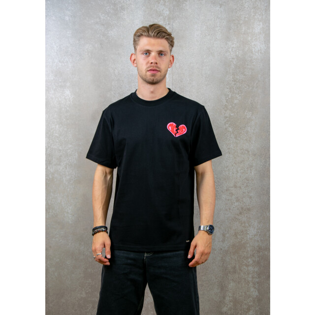croyez homme Broken puffed heart t-shirt 100.10.1388 large