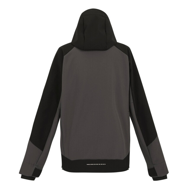 Regatta Heren stretch 3 layer soft shell jas UTRG11707_slategreyblack large