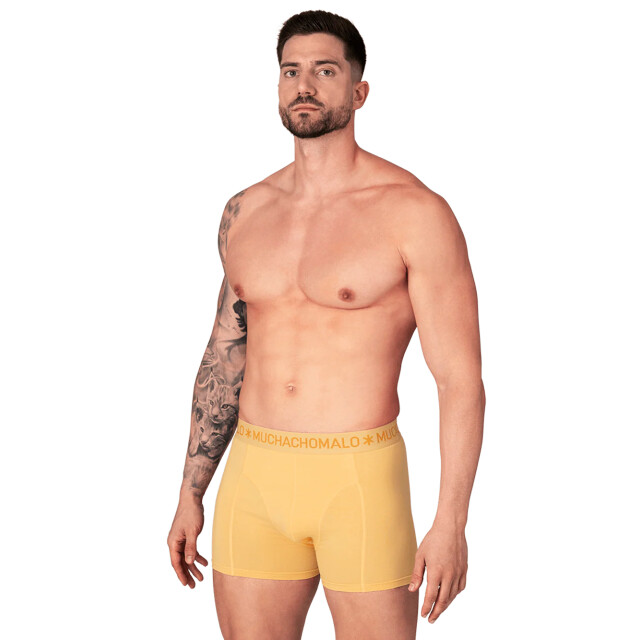 Muchachomalo Heren 4-pack boxershorts U-SOLID1010-1186 large