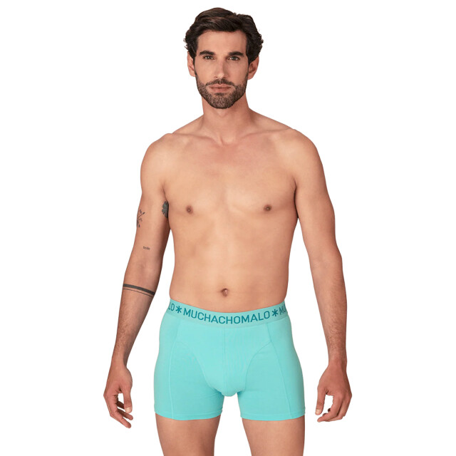 Muchachomalo Heren 2-pack boxershorts U-SOLID1010-1230 large