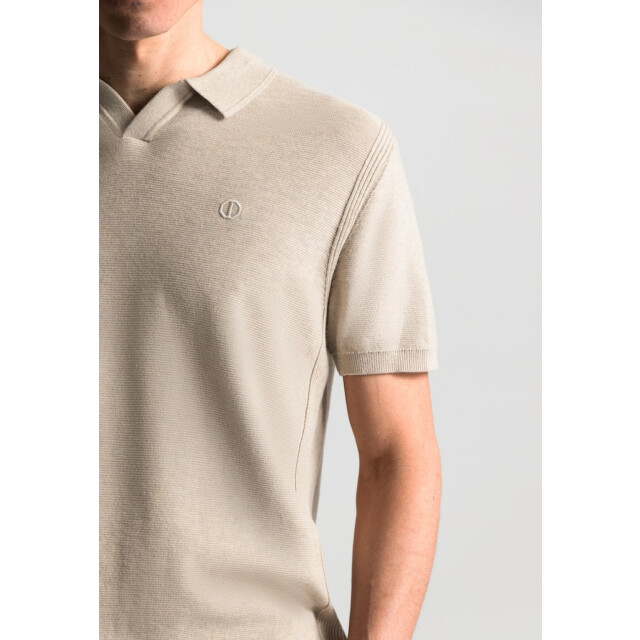 Dstrezzed 420026-nos polo s/s melange slub 420026-NOS large