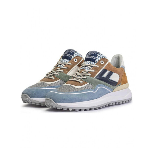 Floris van Bommel 10139-42-03 Sneakers Blauw 10139-42-03 large