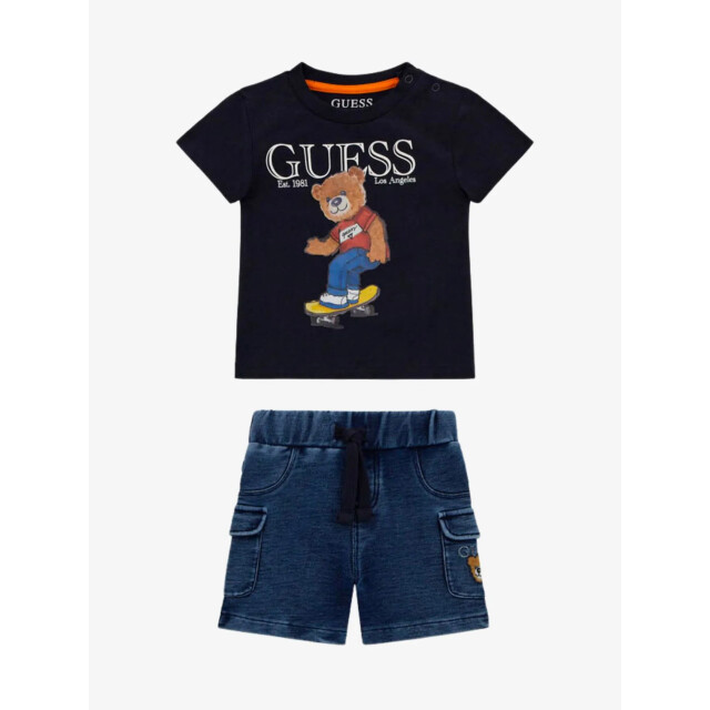 Guess Jongens set short I5GG02-K8HM4-G7V2 large
