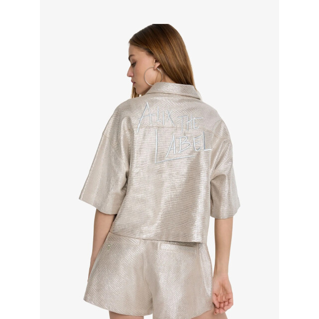 Alix The Label Dames blouse foil cropped 2506915126-850 large
