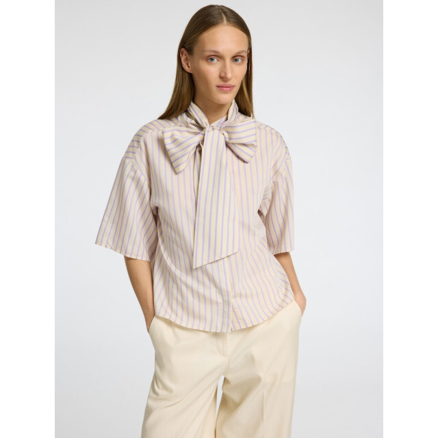 Selected Femme slflana-juno 3/4 bow shirt b 16097296 first bloom 06615.198.0094 large