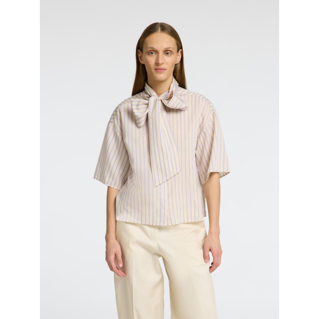 Selected Femme slflana-juno 3/4 bow shirt b 16097296 first bloom 06615.198.0094 large