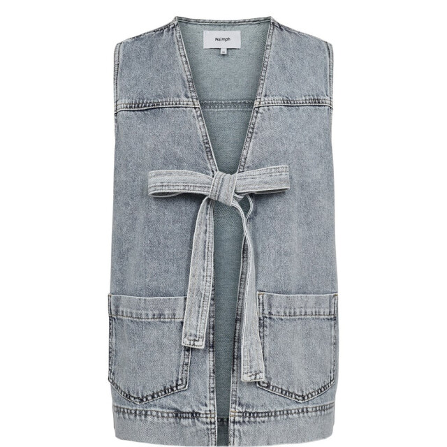 Nümph Nubrooklyn vest 705654 light blue bleach 705654 large
