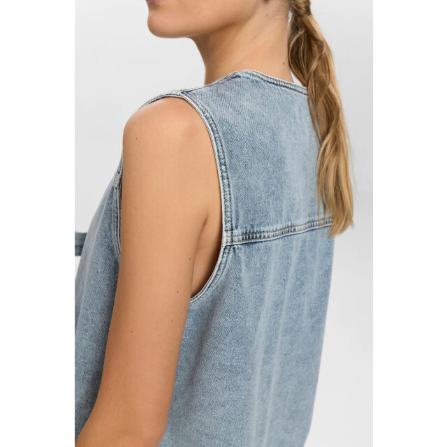 Nümph Nubrooklyn vest 705654 light blue bleach 705654 large