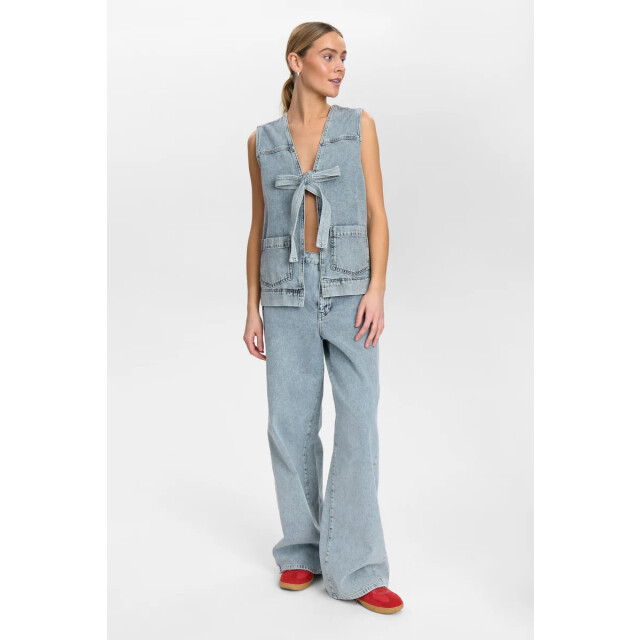 Nümph Nubrooklyn vest 705654 light blue bleach 705654 large