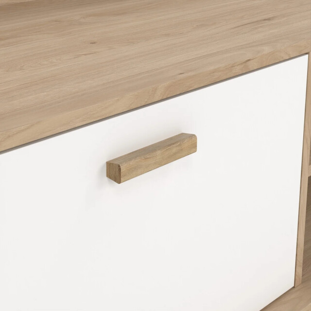 CaliCosy Tv-meubel met 2 deuren, 1 lade, 2 vakken b181,9 cm storm 3206049 large