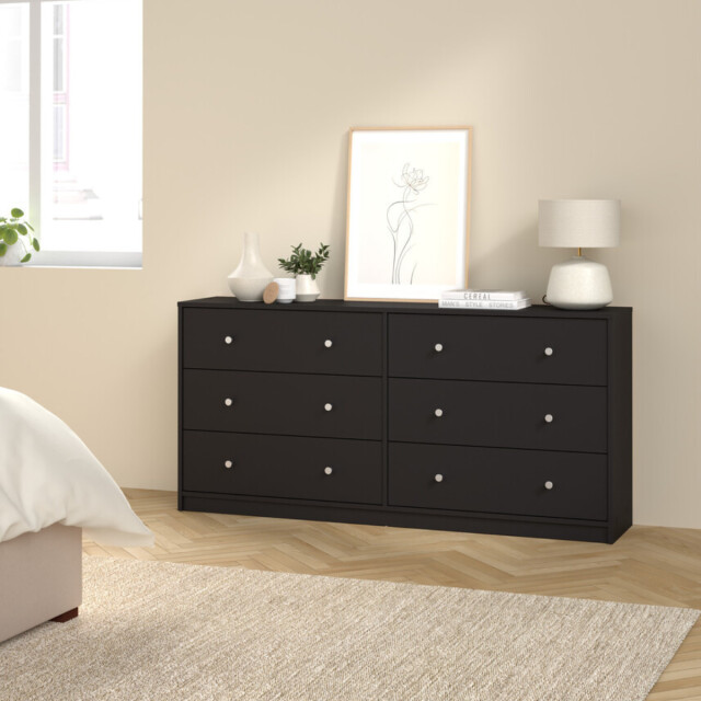 CaliCosy Dubbele ladekast met 6 lades b143,1 cm lise 3206068 large