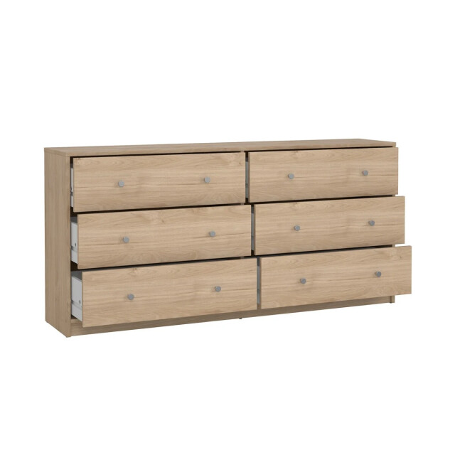 CaliCosy Dubbele ladekast met 6 lades b143,1 cm lise 3206069 large