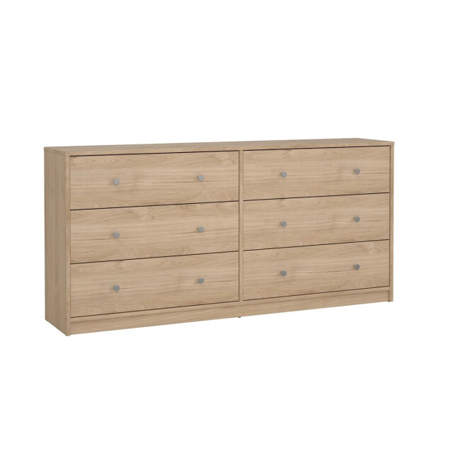 CaliCosy Dubbele ladekast met 6 lades b143,1 cm lise 3206069 large