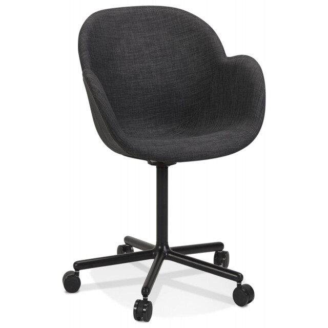 Alterego Bureaustoel met armleuningen astra 59x59x85 cm 3191797 large