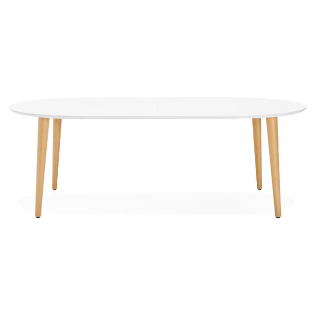 Alterego Ronde uitschuifbare eettafel iglou 2950059 large