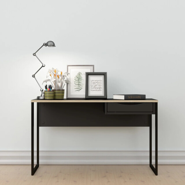 CaliCosy Bureau met 1 lade en metalen onderstel b130 cm function 3206398 large