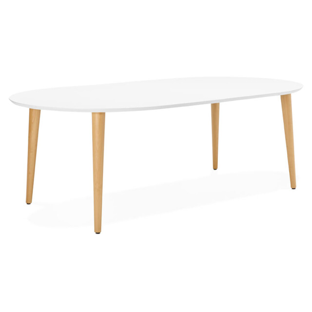 Alterego Ronde uitschuifbare eettafel iglou 2950059 large