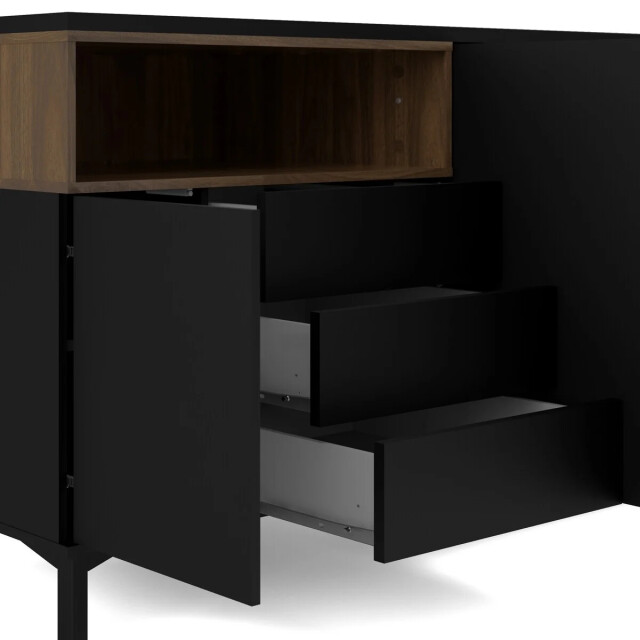 CaliCosy Dressoir met 3 deuren, 3 lades en 1 open vak b175,7 cm april 3206071 large