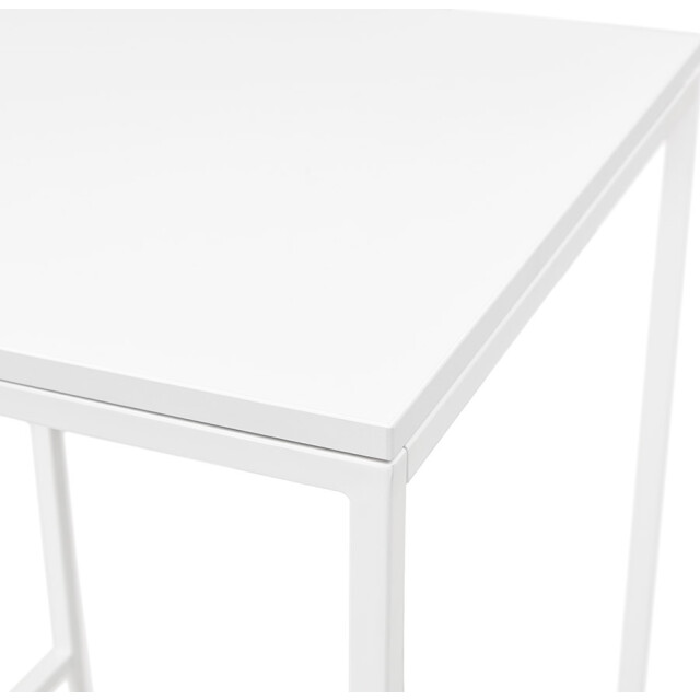 Alterego Ortos statafel in industriële stijl 60x60x103 cm 3191210 large