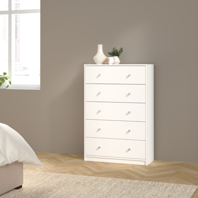 CaliCosy Ladekast met 5 lades wit h108,1 cm lise 3206050 large