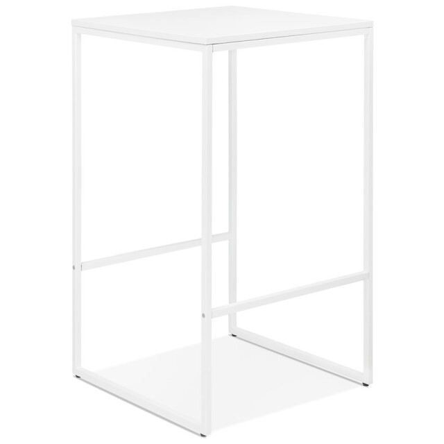 Alterego Ortos statafel in industriële stijl 60x60x103 cm 3191210 large