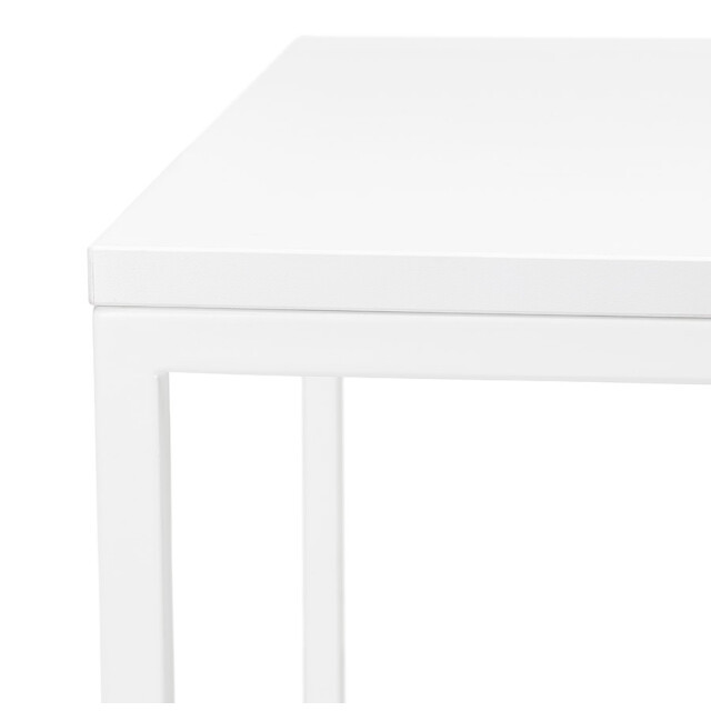 Alterego Ortos statafel in industriële stijl 60x60x103 cm 3191210 large