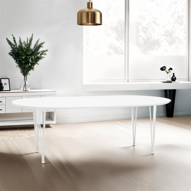 Alterego Chamonix eettafel 120-220x120x73 cm 3191600 large