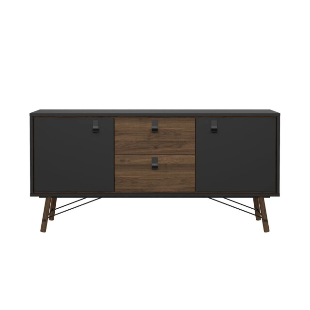 CaliCosy Dressoir met 2 deuren en 2 lades en metalen onderstel b150,3 cm joyce 3206063 large
