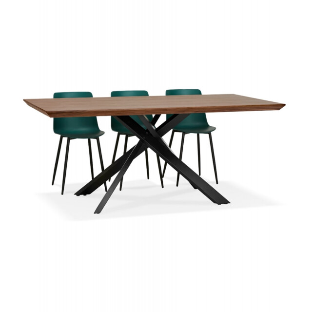 Alterego Eettafel met centrale x-vormige poot walaby 200x100x755 cm 2949867 large