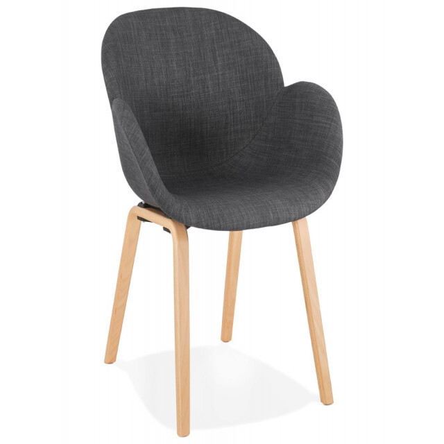 Alterego Design stoel met armleuningen samy 59x59x88 cm 3190684 large
