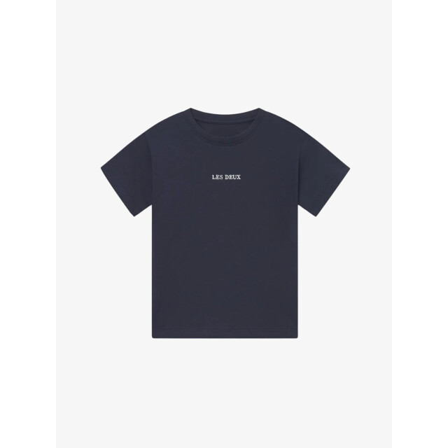 Les Deux Jongens t-shirt dexter dark navy LDK101105-460460-DARK-NAVY large