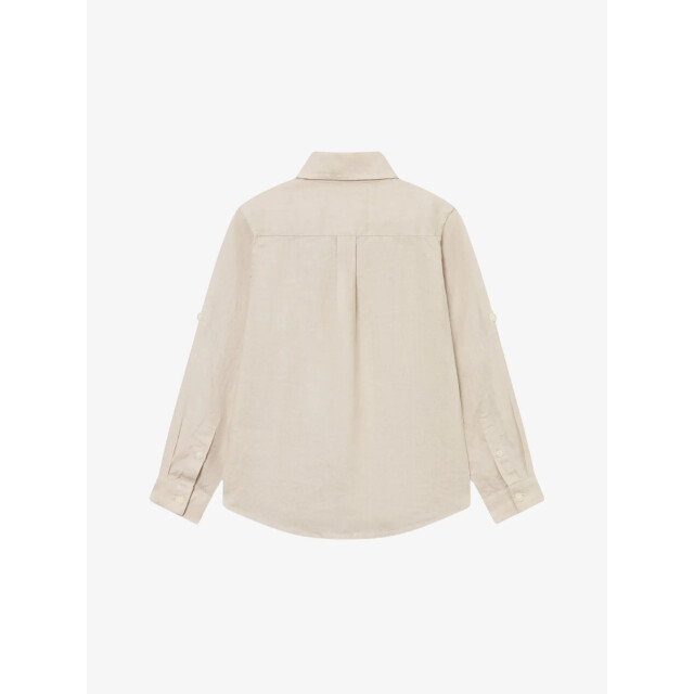 Les Deux Jongens overhemd kristian linnen light sand LDK410002-815815-LIGHT-SAND large