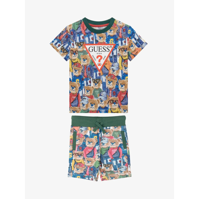 Guess Jongens set short teddybeer N5RI14-K8HM4-PU74 large