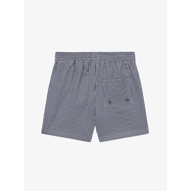 Les Deux Jongens zwembroek stan stripe seersucker light sand blueprint LDK540006-815477-LIGHT-SAND-BLUEPRINT large