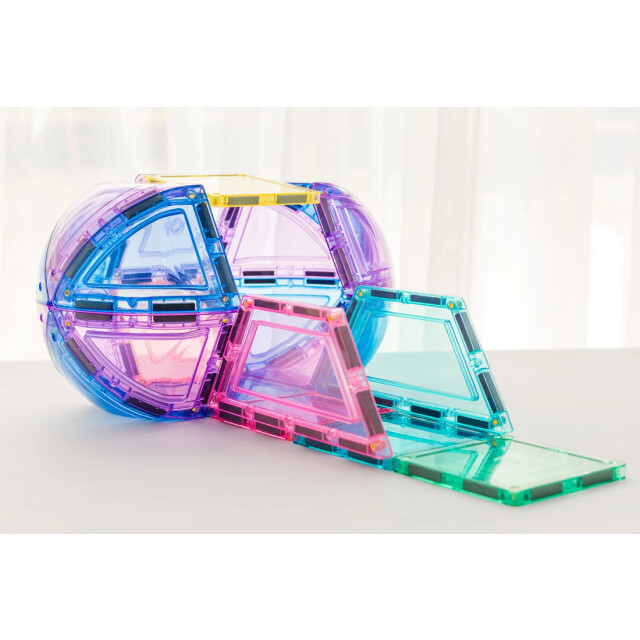 Learn and Grow Toys Learn and grow magnetische tegels pastel dome pakket 22 delig 850071175080 large