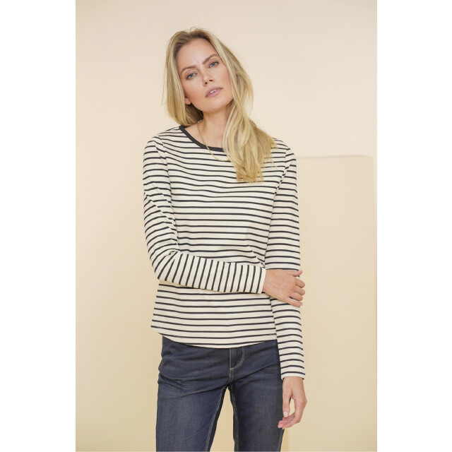 Geisha 42639-24 striped t-shirt 4057445027 large