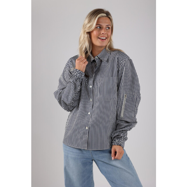 Nukus Quirine blouse stripe nks02028 4059579064 large
