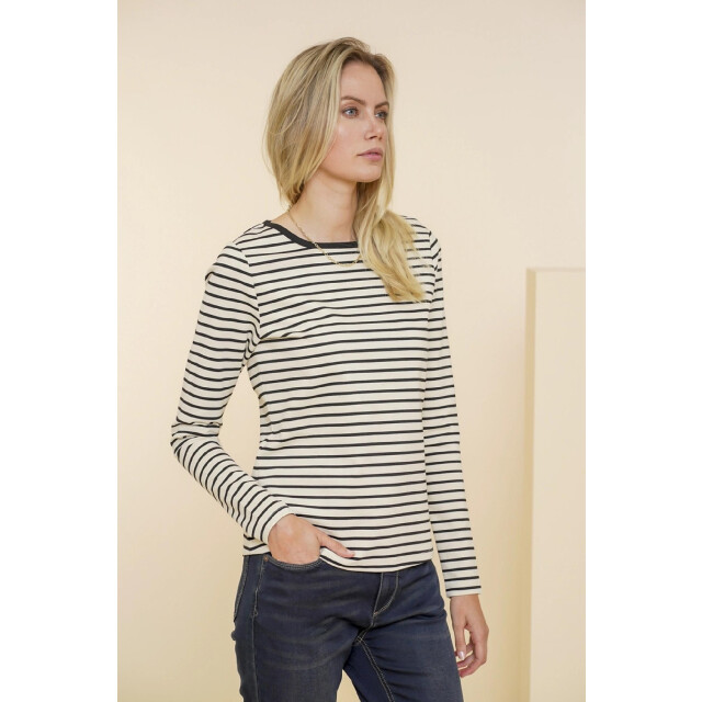 Geisha 42639-24 striped t-shirt 4057445027 large