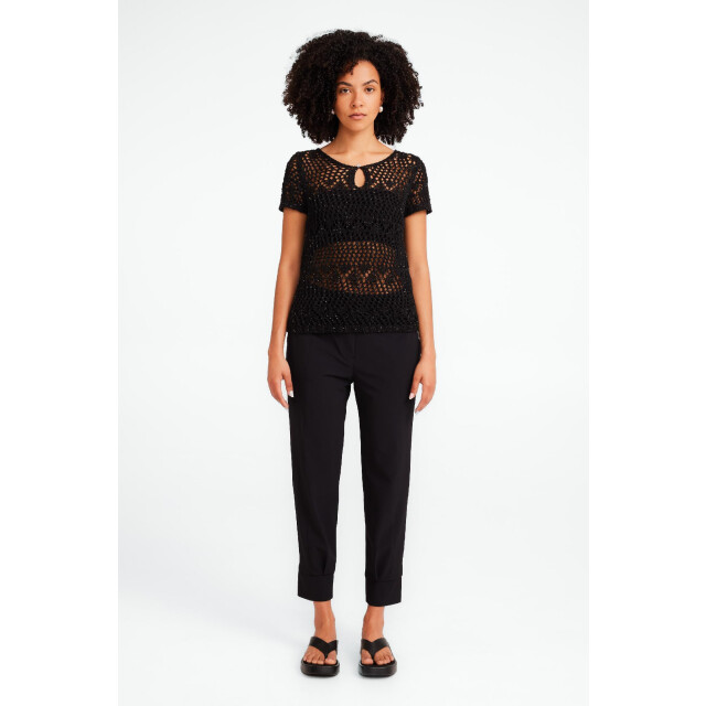 Jane Lushka Openwork knit top with sequins bdc 9041 4059434036 large